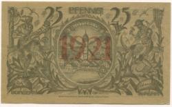 Oberammergau - Gemeinde - 1.7.1921 - 25 Pfennig 