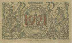 Oberammergau - Gemeinde - 1.7.1921 - 1.10.1922 - 25 Pfennig 