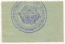 Oberhofen (heute: F-Oberhoffen) - Kriegsgefangenen-Abteilung Stammlager - -- - 50 Pfennig