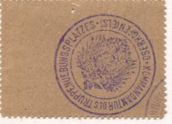 Oberhofen (heute: F-Oberhoffen) - Kriegsgefangenen-Abteilung Stammlager - -- - 100 Pfennig