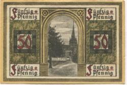 Oberlind (heute: Sonneberg) - Gemeinde - 1919 - 50 Pfennig