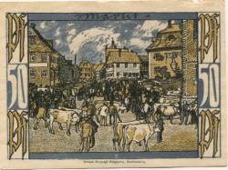 Oberlind (heute: Sonneberg) - Gemeinde - 1921 - 50 Pfennig