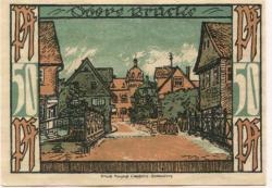 Oberlind (heute: Sonneberg) - Gemeinde - 1921 - 50 Pfennig