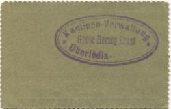 (Ober)Lödla und Lossen (heute: Göhren) - Grube Herzog Ernst, Kantine - -- - 200 Mark