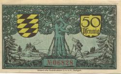 Oberndorf - Stadt - April 1918 - 50 Pfennig