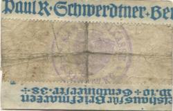 Obersitzko (heute: PL-Obrzycko) - Stadt - 1.6.1917 -1.4.1918 - 50 Pfennig 