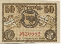 Ochsenfurt - Stadt - 1919 - 50 Pfennig 