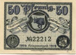 Ochsenfurt - Stadt - 1919 - 50 Pfennig