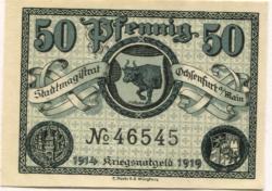 Ochsenfurt - Stadt - 1919 - 50 Pfennig