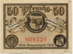 Ochsenfurt - Stadt - 1919 - 50 Pfennig 