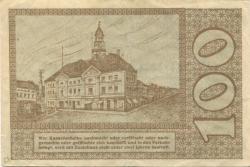 Oels (heute: PL-Olesnica) - Kreis und Stadt - 5.10.1922 - 100 Mark 