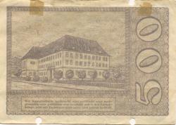 Oels (heute: PL-Olesnica) - Kreis und Stadt - 5.10.1922 - 500 Mark