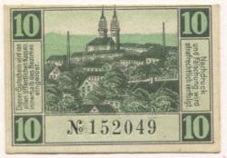 Oelsnitz - Amtshauptmannschaft - 1.12.1918 - 31.12.1920 - 10 Pfennig