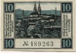 Oelsnitz - Amtshauptmannschaft - 1.12.1918 - 31.12.1920 - 10 Pfennig