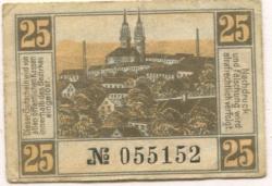 Oelsnitz - Amtshauptmannschaft - 1.12.1918 - 31.12.1920 - 25 Pfennig