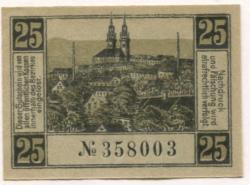 Oelsnitz - Amtshauptmannschaft - 1.12.1918 - 31.12.1920 - 25 Pfennig