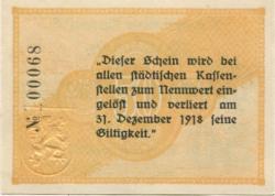 Oelsnitz - Stadt - - 31.12.1918 - 50 Pfennig