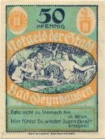 Oeynhausen (Bad) - Städtische Sparkasse - - 30.6.1921 - 50 Pfennig