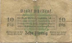 Ohrdruf - Stadt - 1.5.1917 - 10 Pfennig