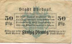 Ohrdruf - Stadt - 1.5.1917 - 50 Pfennig