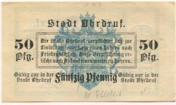 Ohrdruf - Stadt - 1.5.1917 - 50 Pfennig