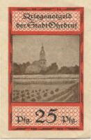 Ohrdruf - Stadt - 1.10.1918 - 25 Pfennig