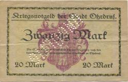 Ohrdruf - Stadt - 1.11.1918 - 20 Mark