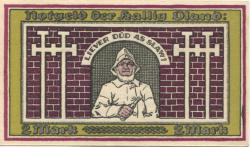 Oland (Hallig) (heute: Langeneß) - Gemeinde - 22.8.1921 - 1.5.1922 - 2 Mark