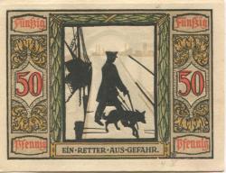 Oldenburg - Deutscher Verein für Sanitätshunde, Ritterstr. 2 - 1921 - 50 Pfennig