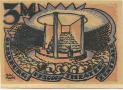 Oldenburg - Oldenburger Woche, Geschäftsausschuss - 21.5. - 31.5.1922 - 3 Mark