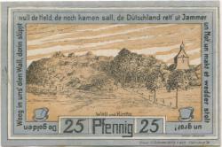 Oldenburg - Stadt - 1.4.1921 - 1.1.1922 - 25 Pfennig