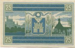 Oldenburg - Stadt - - 1.1.1922 - 25 Pfennig