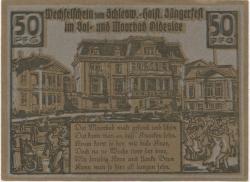 Oldesloe (Bad) -Schleswig-Holsteinisches Sängerfest - 28.-30.5.1921 - 50 Pfennig
