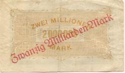 Olpe - Kreis - 26.10.1923 - 20 Milliarden Mark