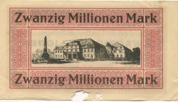 Opladen - Kreis Solingen - 28.8.1923 - 20 Millionen Mark