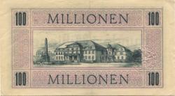 Opladen - Kreis Solingen - 28.8.1923 - 100 Millionen Mark