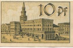 Oppeln (heute: PL-Opole) - Stadt - -- - 10 Pfennig
