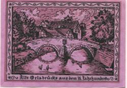Oppurg - Gemeinde - 1.8.1921 - 25 Pfennig