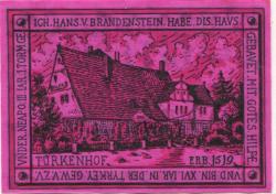 Oppurg - Gemeinde - 1.8.1921 - 50 Pfennig