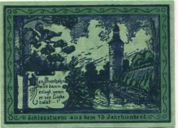 Oppurg - Gemeinde - 1.8.1921 - 75 Pfennig