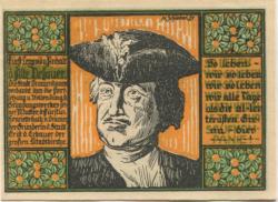 Oranienbaum - Stadt - - 31.3.1922 - 50 Pfennig