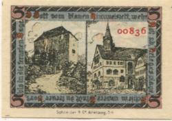 Orlamünde - Stadt - 2.9.1920 - 5 Pfennig