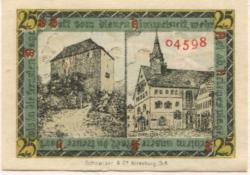 Orlamünde - Stadt - 2.9.1920 - 25 Pfennig