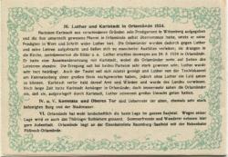 Orlamünde - Stadt - 2.9.1921 - 25 Pfennig 