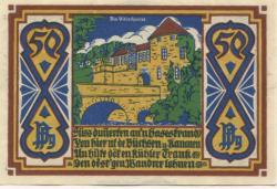 Osnabrück - Stadt - Juli 1921 - 50 Pfennig