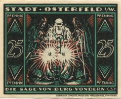 Osterfeld (heute: Oberhausen) - Stadt - 15.12.1921 - 25 Pfennig 