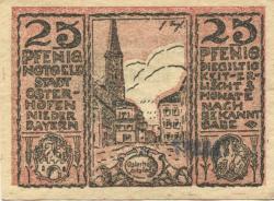 Osterhofen - Stadt - 27.1.1917 - 25 Pfennig