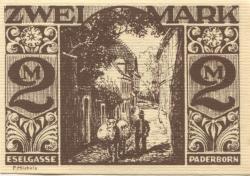 Paderborn - Stadt - 10.11.1921 - 2 Mark 