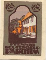 Parchim - Stadt - - 31.5.1922 - 25 Pfennig 