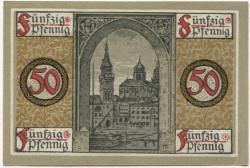 Passau - Stadt - Juni 1918 - 50 Pfennig